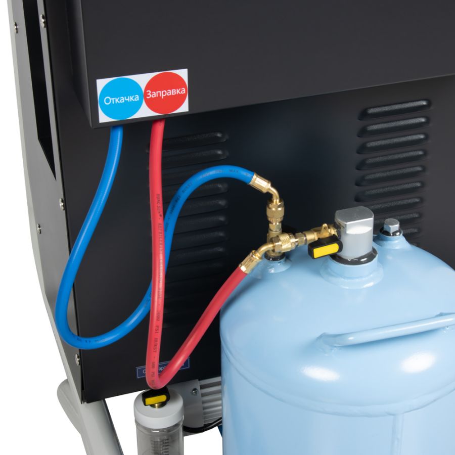 Установка для заправки автомобильных кондиционеров Wieder Kraft WDK-AC400 - фото