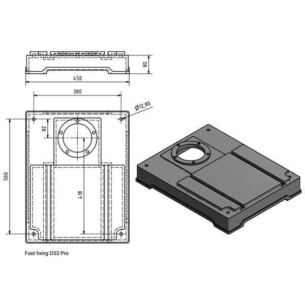 Станок сверлильный напольный Optimum OPTIdrill D 33PRO - фото
