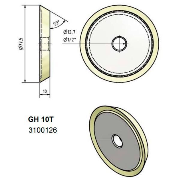 Станок для заточки сверл Optimum OPTIgrind GH 10T - фото