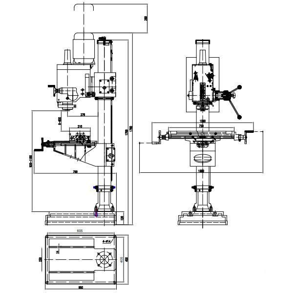 Станок сверлильный Optimum OPTIdrill DH 40CT - фото