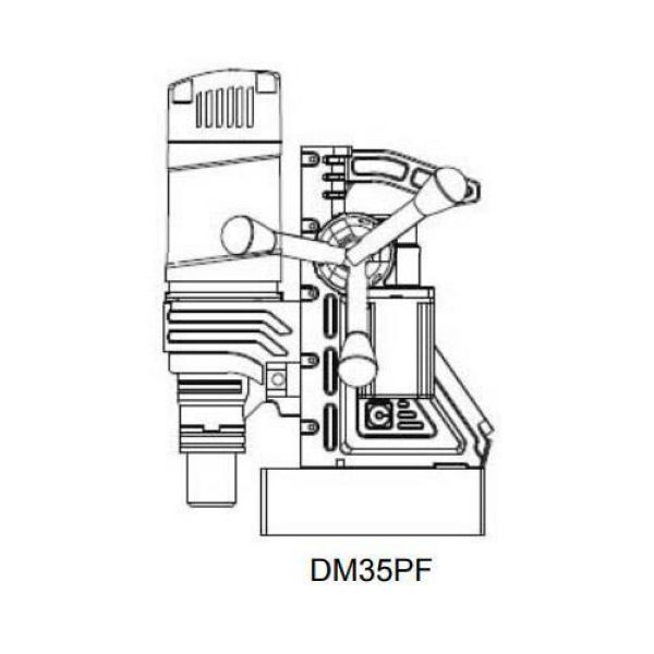 Магнитный сверлильный станок Optimum OPTIdrill DM 35PF - фото