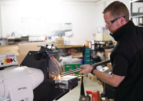 Точильно-шлифовальный станок Optimum OPTIgrind GZ 40D - фото