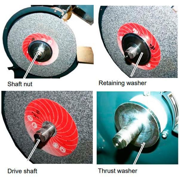 Точильно-шлифовальный станок Optimum OPTIgrind GZ 30D - фото
