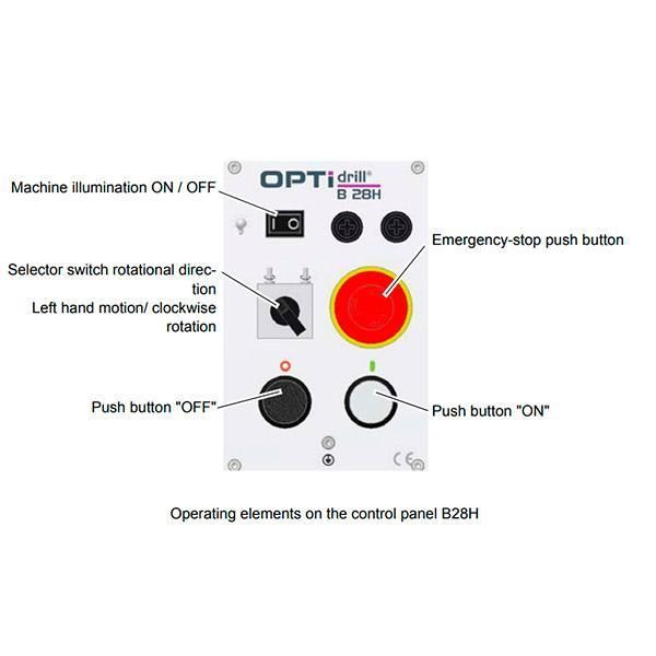 Станок сверлильный Optimum OPTIdrill B 28H - фото