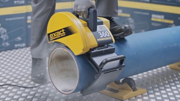 Электрический труборез и факсосниматель Exact PipeCut Bevel 360 Pro - фото
