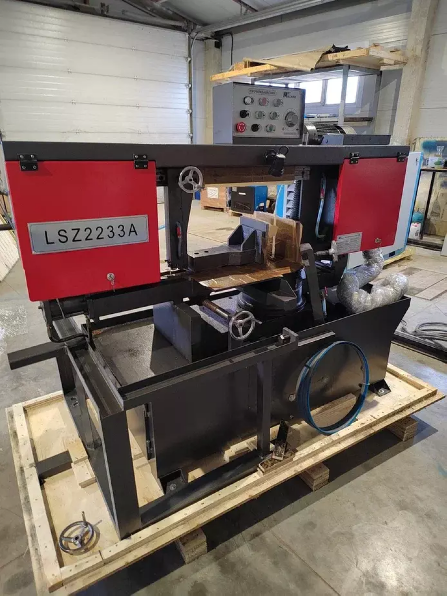 Полуавтоматический ленточнопильный станок MetMachine LSZ2233-0000T0 - фото