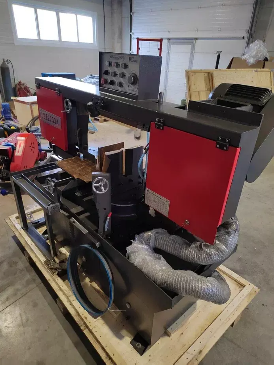 Полуавтоматический ленточнопильный станок MetMachine LSZ2233-0000T0 - фото