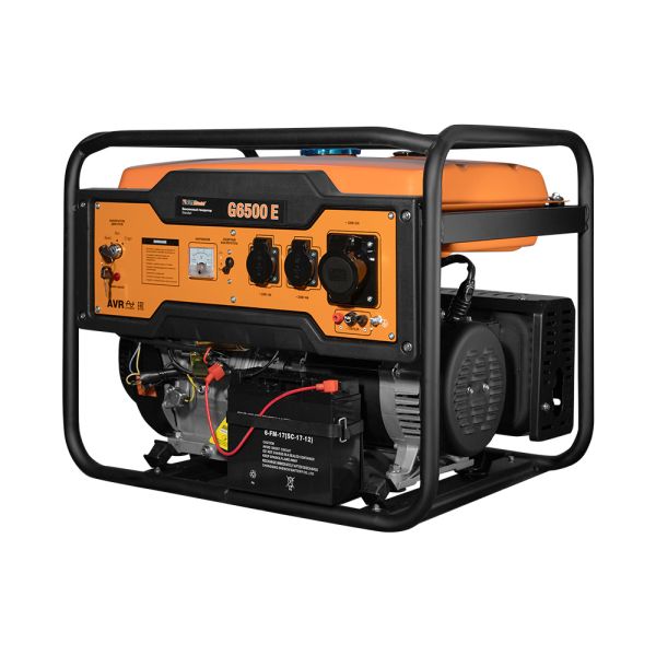 Генератор бензиновый FoxWeld Standart G6500 E - фото