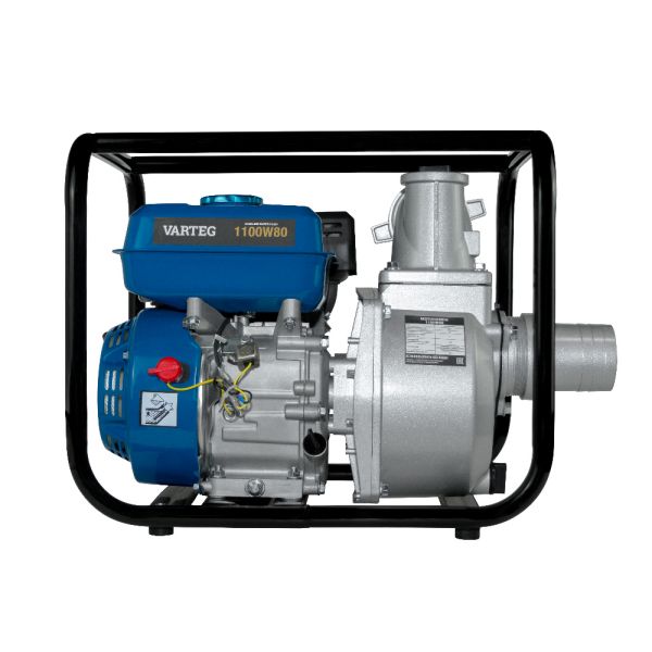 Мотопомпа бензиновая FoxWeld VARTEG 1100W80 - фото