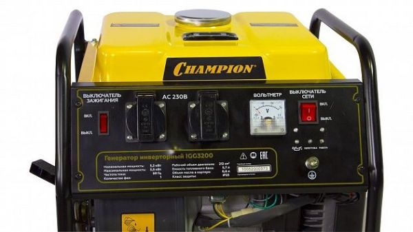 Генератор бензиновый инверторный Champion IGG3200 - фото
