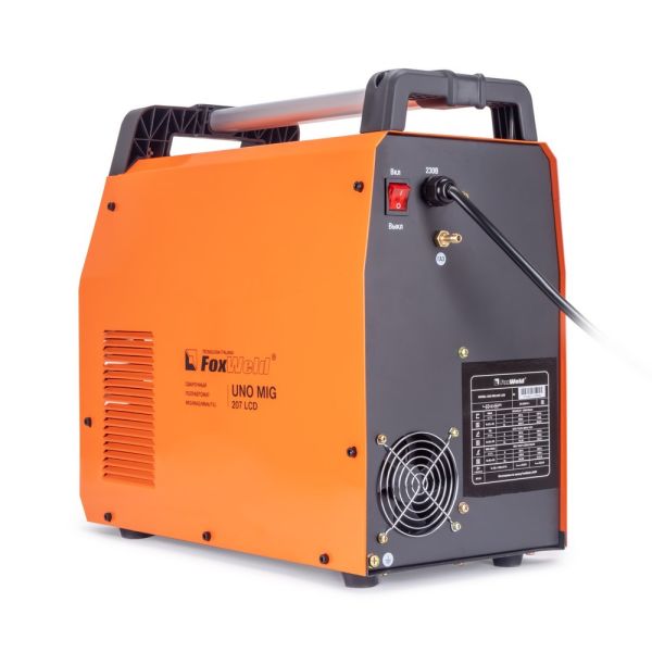 Сварочный полуавтомат FoxWeld UNO MIG 207 LCD - фото