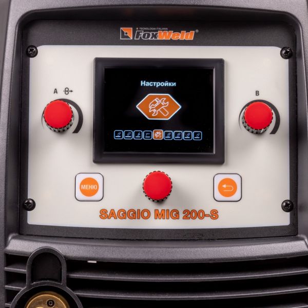 Сварочный полуавтомат FoxWeld SAGGIO MIG 200-S - фото