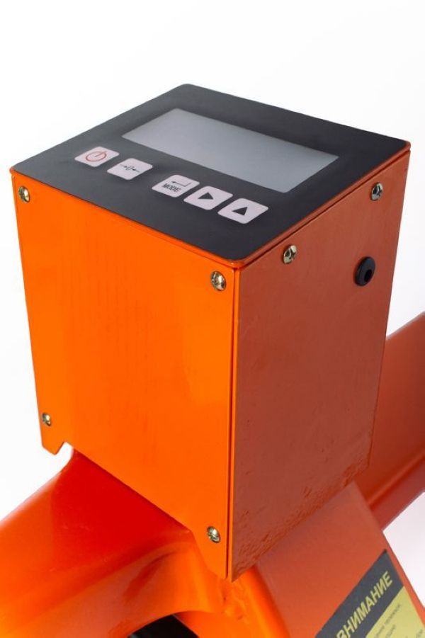 Тележка гидравлическая с весами TOR 2500 кг CBY-CW2 (МОДЕЛЬ N) полиуретановые колеса - фото