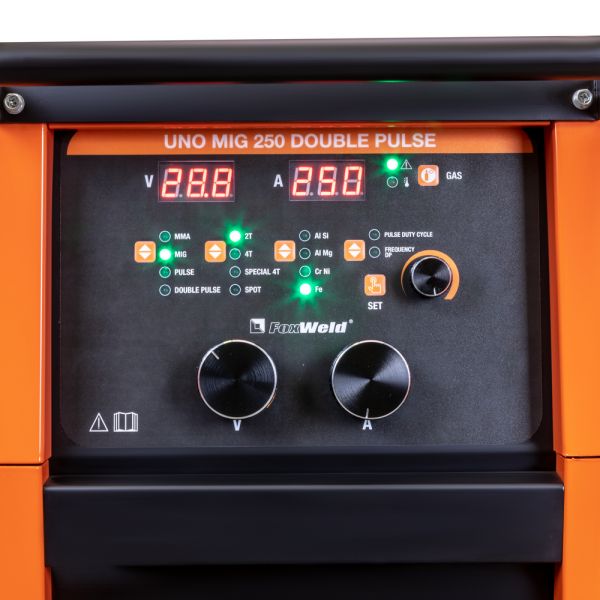 Сварочный полуавтомат FoxWeld UNO MIG 250 DOUBLE PULSE - фото