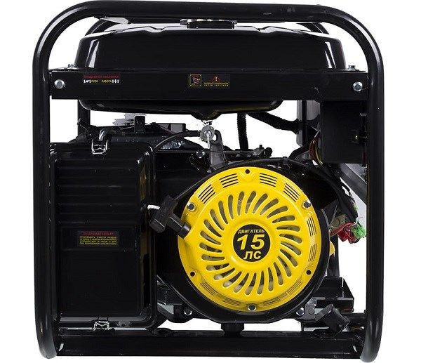 Электрогенератор бензиновый Huter DY8000LX - фото