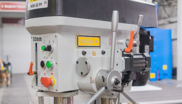 Станок сверлильно-резьбонарезной Stalex MSB-32PF - фото