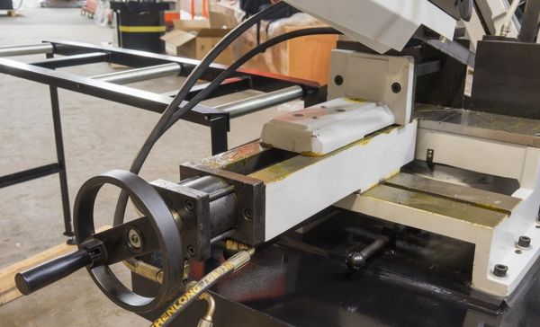 Станок ленточный полуавтоматический с гидроприжимом STALEX SBS-250B/HC - фото