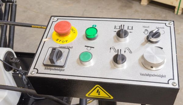 Станок ленточный полуавтоматический с гидроприжимом STALEX SBS-250B/HC - фото