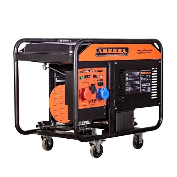 Генератор бензиновый Aurora AGE 12500 DSX DUAL - фото