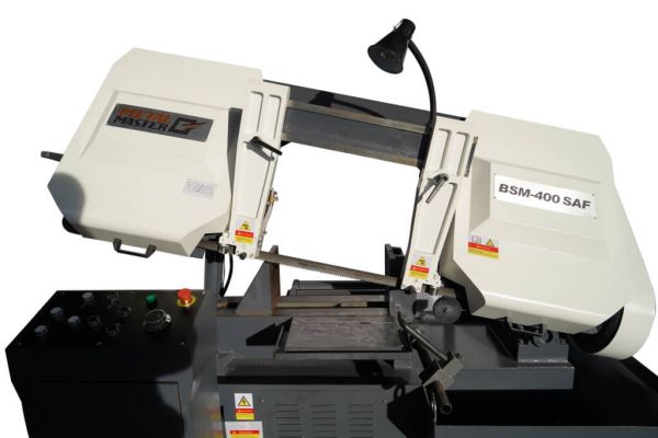Полуавтоматическая ленточная пила по металлу Metal Master BSM-400 SAF - фото