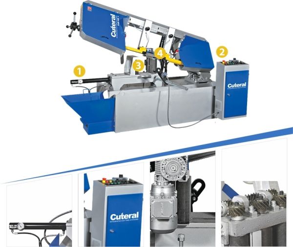 Станок ленточный автоматический PAR 350 U CUTERAL - фото