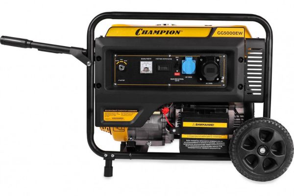 Генератор бензиновый Champion GG5000EW - фото