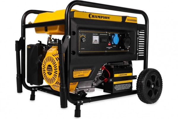 Генератор бензиновый Champion GG5000EW - фото