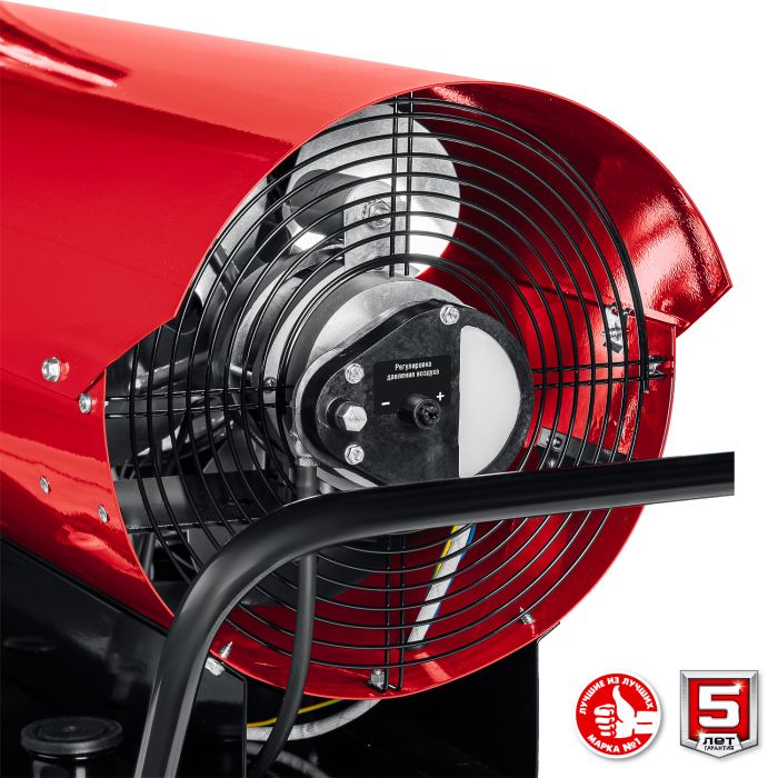 Тепловая пушка с отводом Зубр ДПН-К10-25-Д - фото