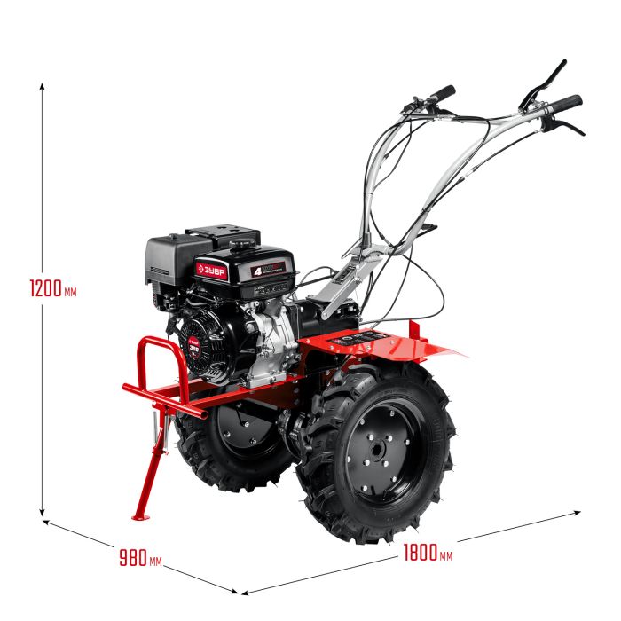 Мотоблок Зубр МТШ-700 с ВОМ - фото