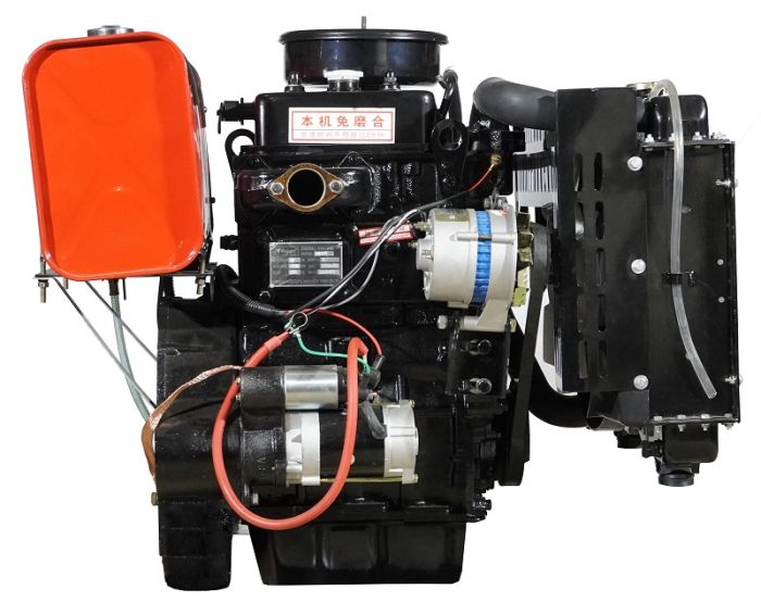 Двигатель дизельный Habert H2110D - фото