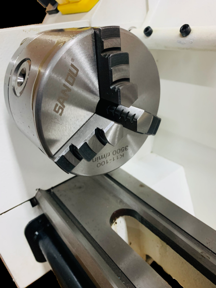 Станок токарный REALREZ 210X500 220V - фото