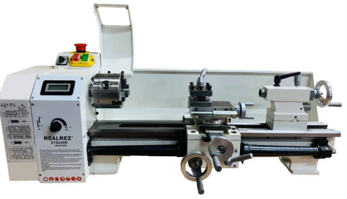 Станок токарный REALREZ 210X500 220V - фото