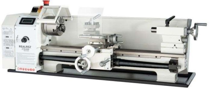 Станок токарный REALREZ 210X500 220V - фото