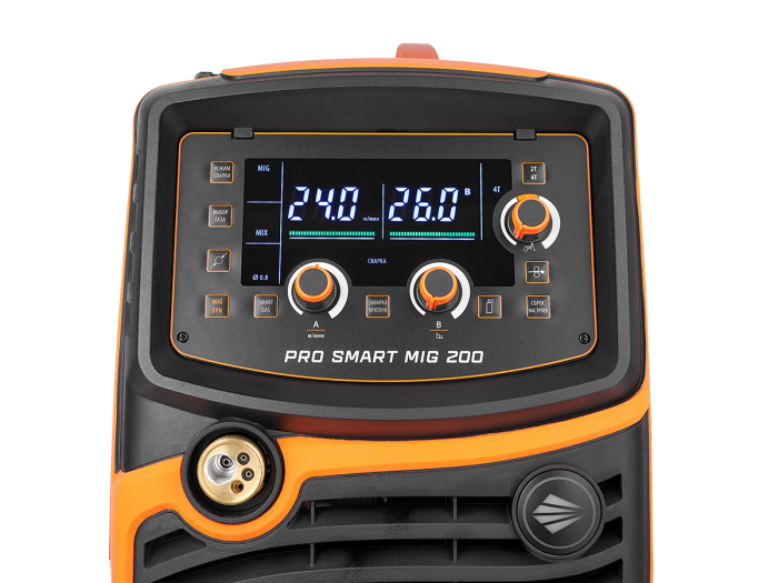 Сварочный полуавтомат Сварог PRO SMART MIG 200 (N214S) - фото