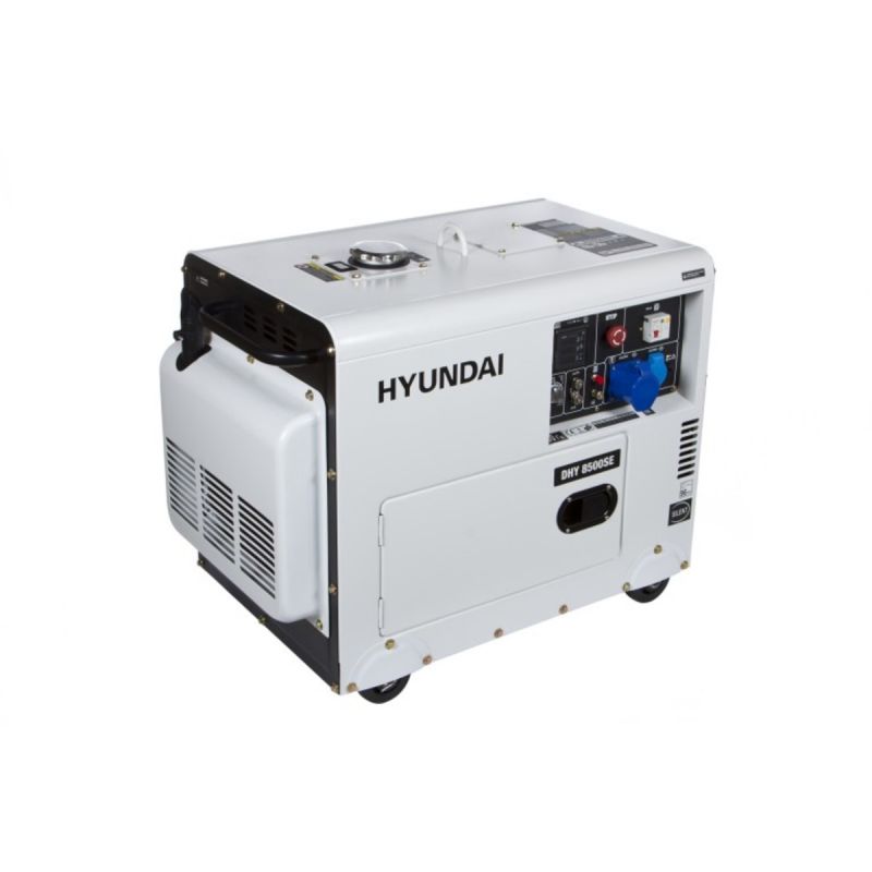 Генератор дизельный Hyundai DHY 8500SE - фото