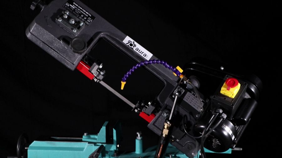 Ленточная пила по металлу AURA LM-128SHD/220 - фото