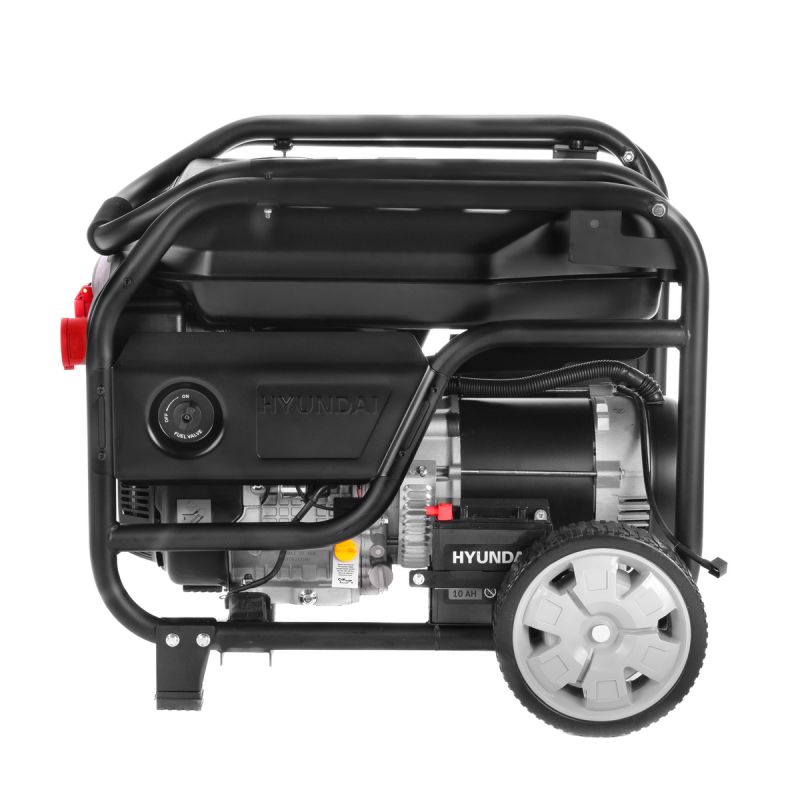 Генератор бензиновый Hyundai HHY 10050FE-3 ATS (блок автозапуска) - фото
