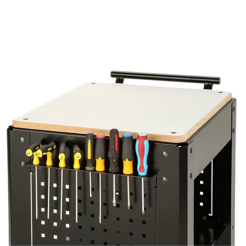 Мощная универсальная мобильная подставка для настольных станков - фото