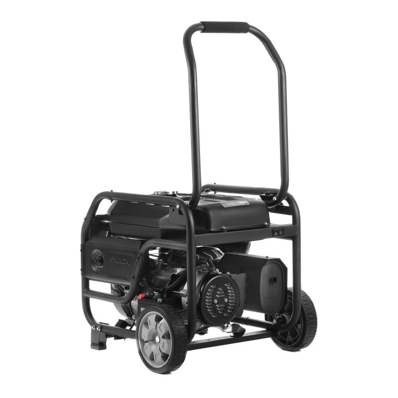 Генератор бензиновый Hyundai HHY 7050FE ATS (блок автозапуска) - фото