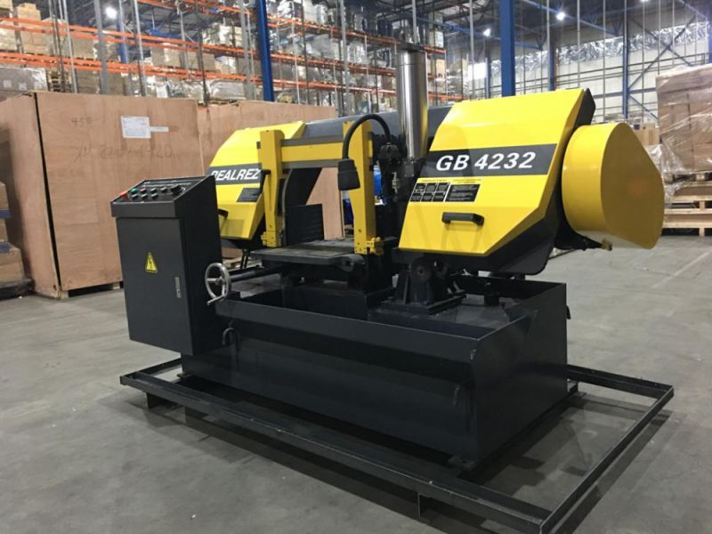 Станок ленточный полуавтоматический REALREZ GB4232 - фото