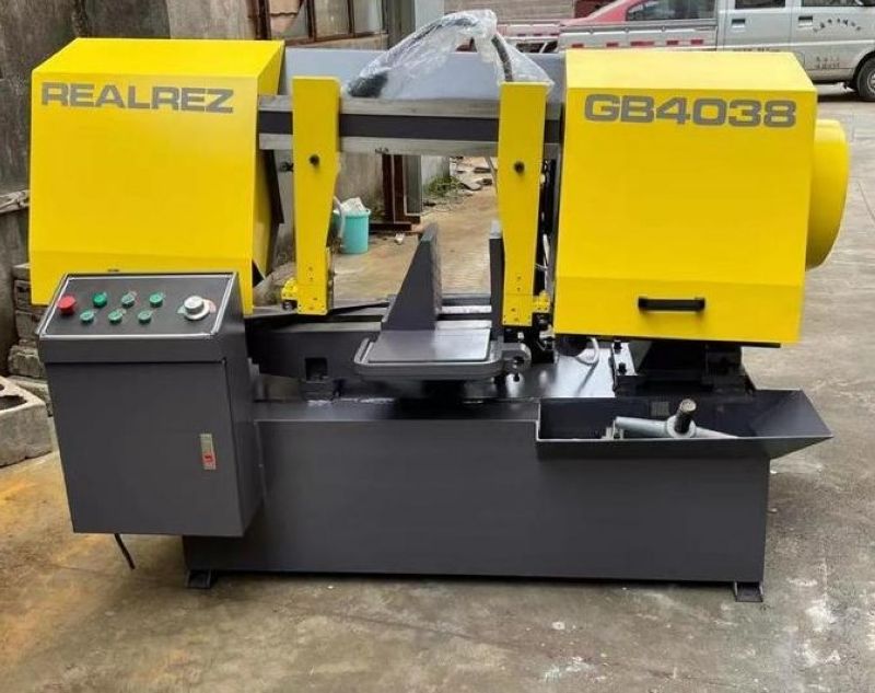 Станок ленточный полуавтоматический REALREZ GB4028X - фото