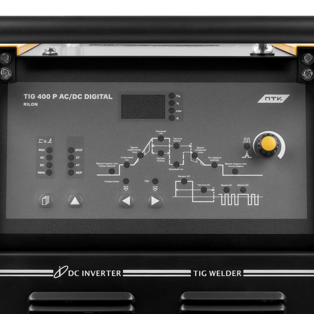 Аппарат аргонодуговой сварки ПТК RILON TIG 400 P AC/DC DIGITAL - фото
