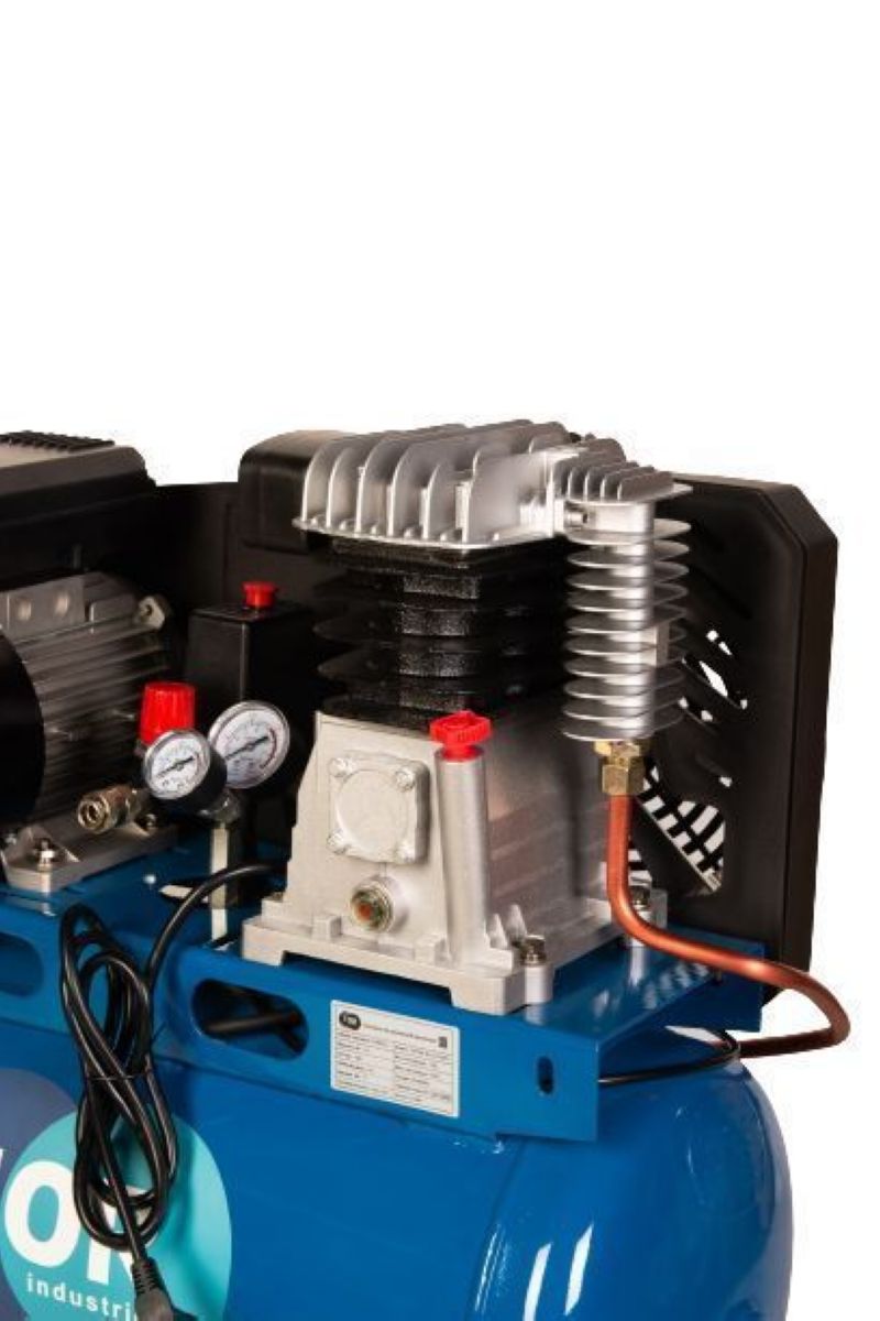 Компрессор с ременной передачей TOR OBL 50-10-2,2 220V - фото