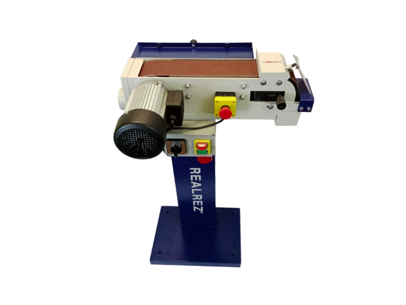 Станок шлифовальный REALREZ B1-S4D 100Х1220ММ (400V) - фото