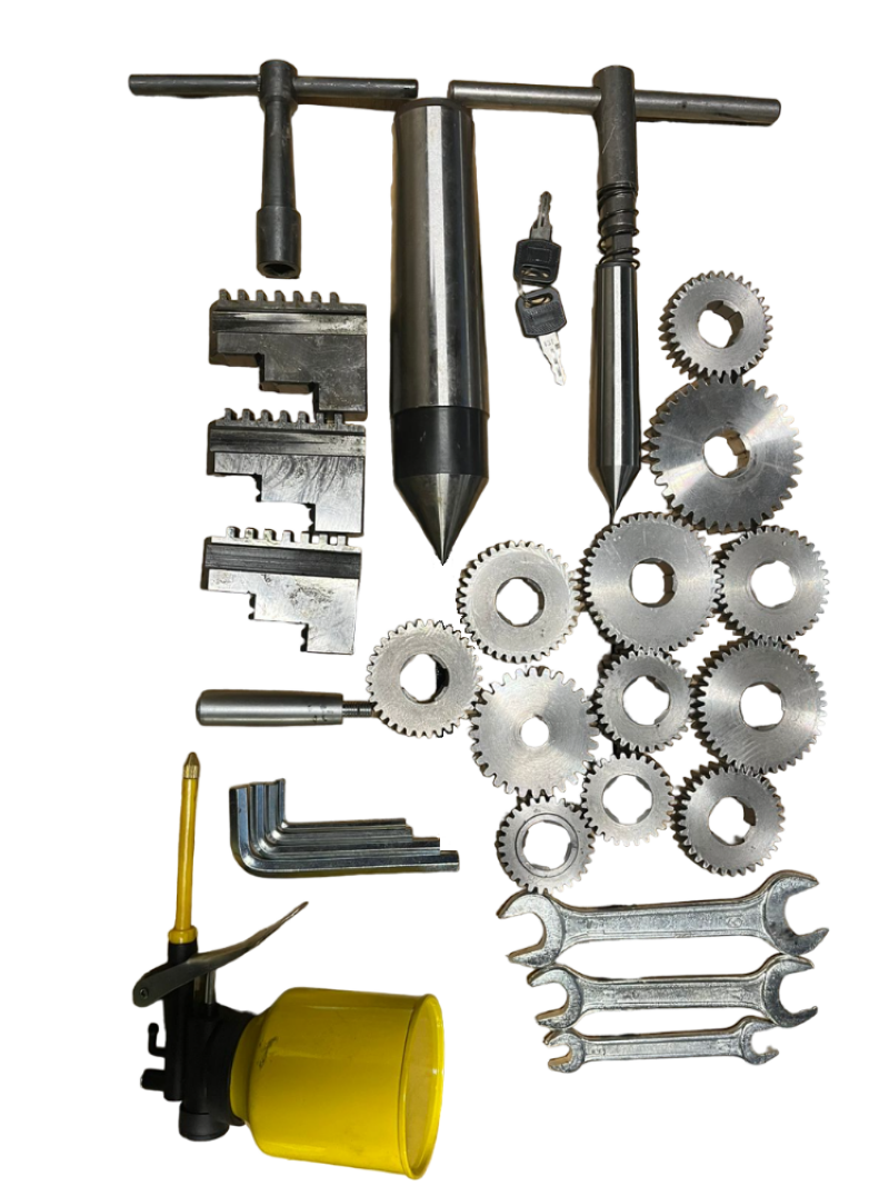 Станок токарный REALREZ 330X700 220V (УЦИ+СОЖ) - фото