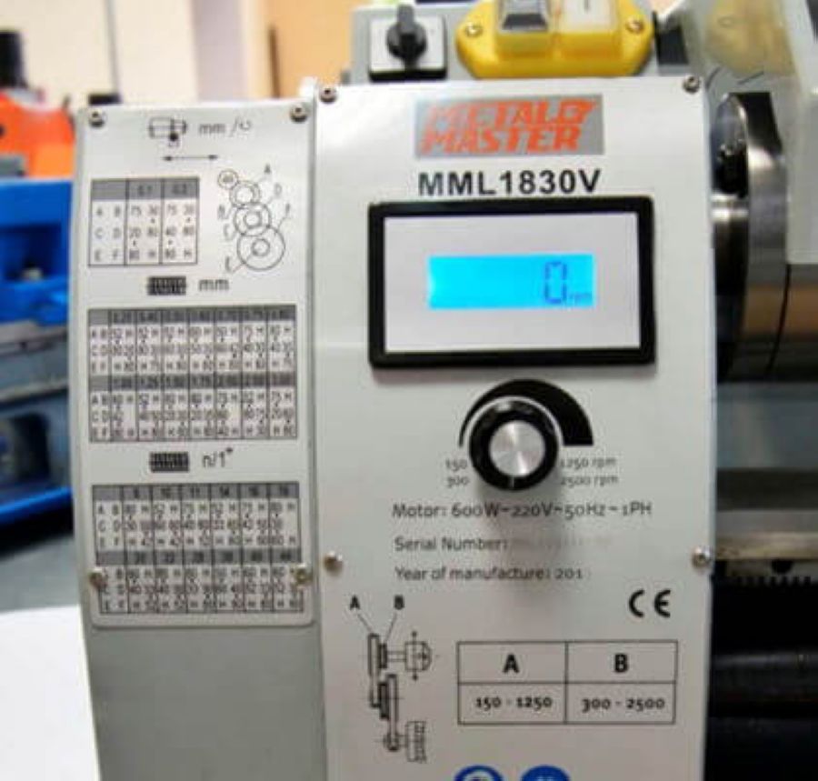 Станок токарный Metal Master MML 1830V 18800 - фото