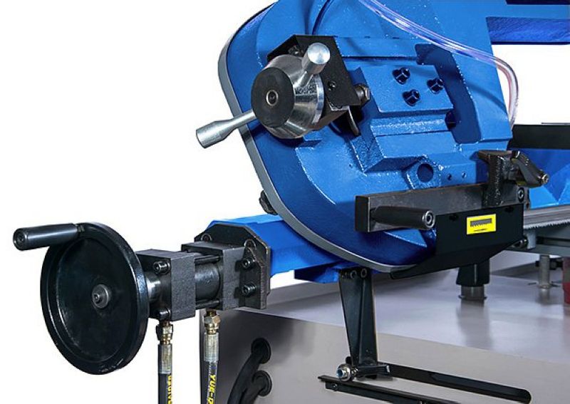 Полуавтоматическая ленточная пила по металлу MetalTec BS 250 SA - фото