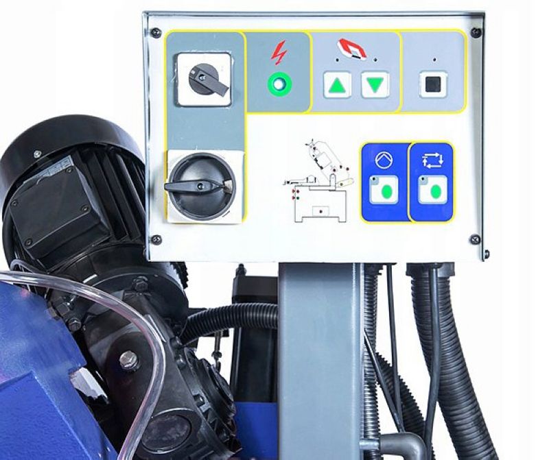 Полуавтоматическая ленточная пила по металлу MetalTec BS 250 SA - фото