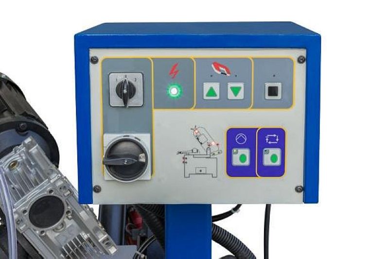 Полуавтоматическая ленточная пила по металлу MetalTec BS 270 SA - фото