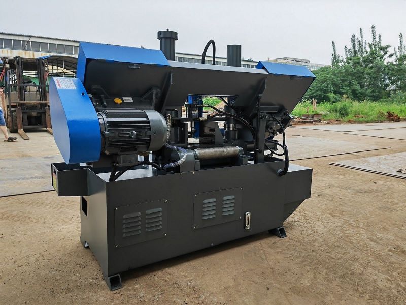 Двухколонный полуавтоматический ленточнопильный станок MetalTec BS 300 CH - фото